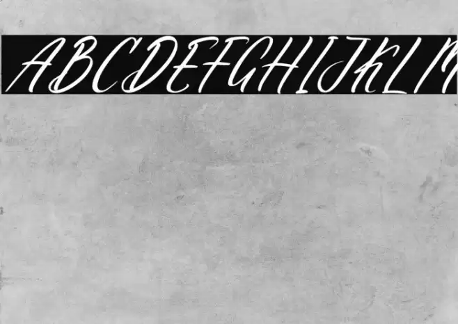 Burgundy Deception DEMO VERSION Italic Font examples