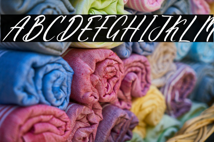 Burgundy Deception DEMO VERSION Italic Example 2