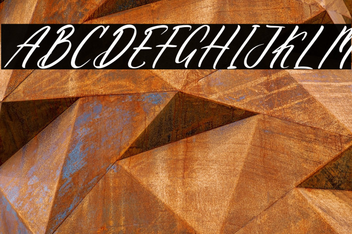 Burgundy Deception DEMO VERSION Italic Example 3