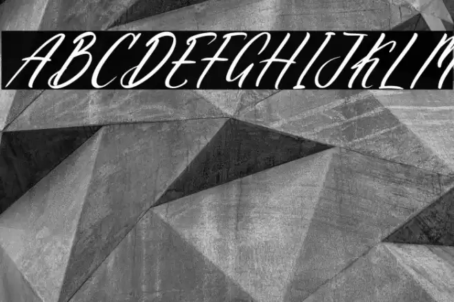 Burgundy Deception DEMO VERSION Italic Font examples