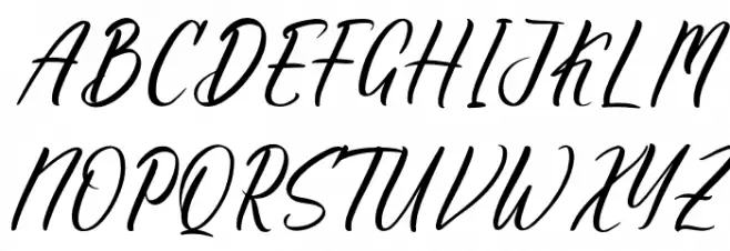 Burgundy Deception DEMO VERSION Font UPPERCASE
