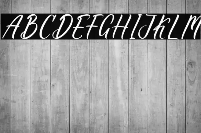 Burgundy Deception DEMO VERSION Font examples