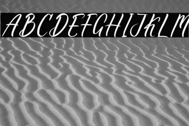 Burgundy Deception DEMO VERSION Font examples