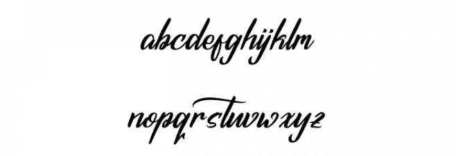 Burgundy Deception DEMO VERSION Font LOWERCASE