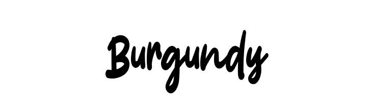 Burgundy  Скачать бесплатные шрифты