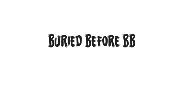 Buried Before BB Logo