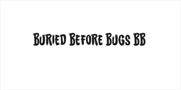 Buried Before Bugs BB Logo