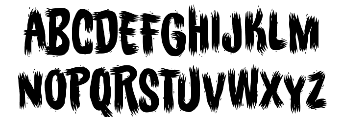 Buried Before Bugs BB Font LOWERCASE