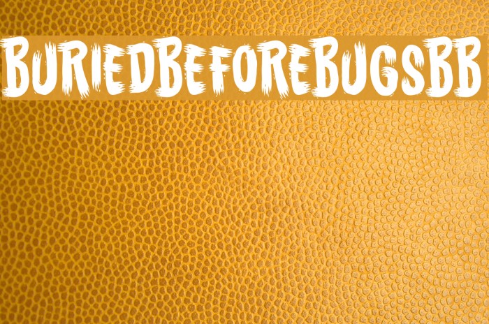 BuriedBeforeBugsBB Example 1