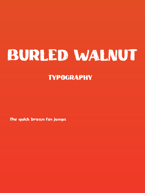 Burled Walnut Poster