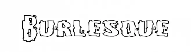 Burlesque  Fuentes Gratis Descargar