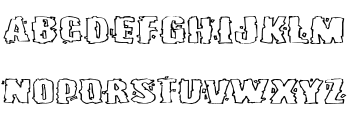 Burlesque Font LOWERCASE
