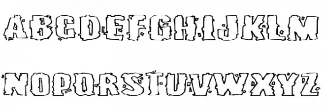Burlesque Font LOWERCASE