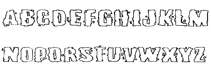 Burlesque Font LOWERCASE