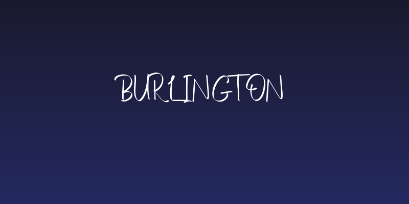 Burlington Social Header