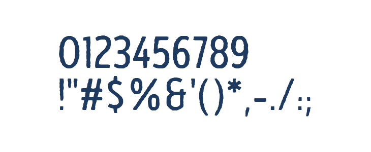 Burma Rough Regular 2 Other Characters