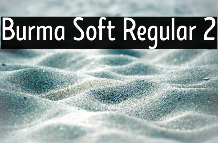 Burma Soft Regular 2 Example 3