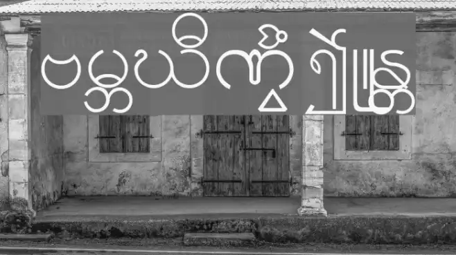 Burmese1-1 Example 3