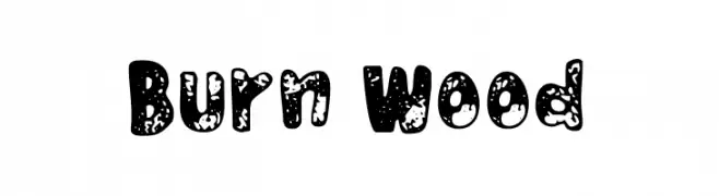 Burn Wood  Descarca Fonturi Gratis