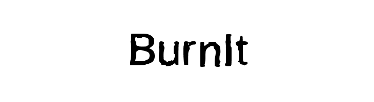 BurnIt Font
