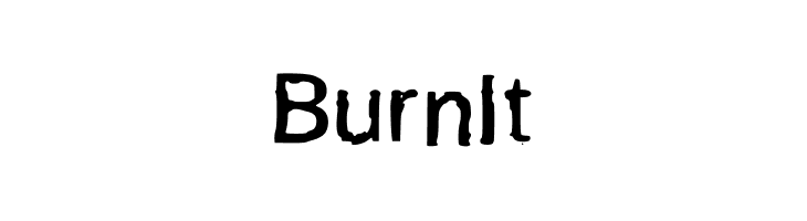 BurnIt Caratteri