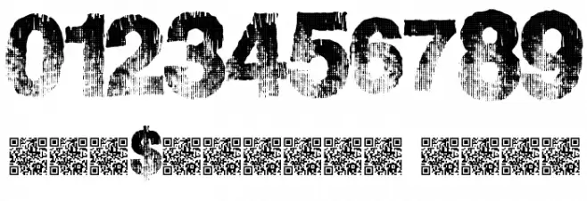 BurnSide Font OTHER CHARS