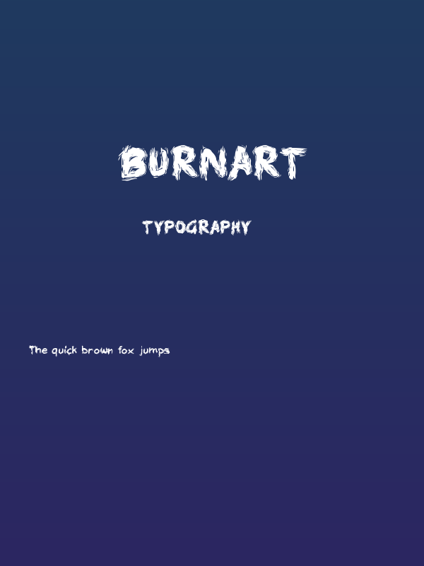 Burnart Poster