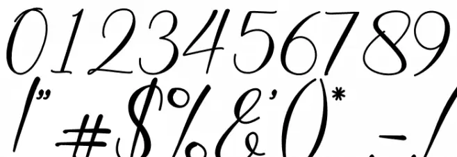 Burnette Demo फ़ॉन्ट अन्य घर का काम