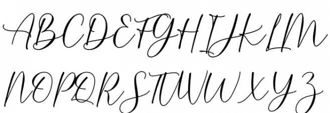 Burnette Demo फ़ॉन्ट अपरकेस