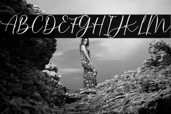 Burnette Demo फ़ॉन्ट examples