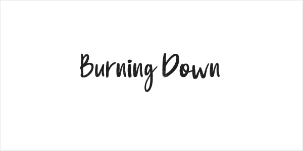 Burning Down Logo