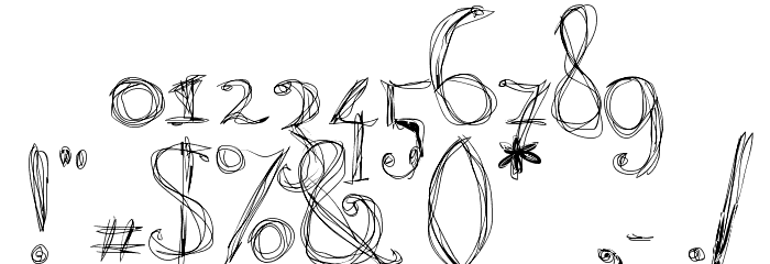 Burning Light Font OTHER CHARS