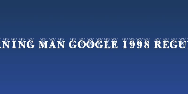 Burning Man Google 1998 Regular Social Header