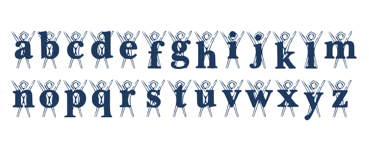 Burning Man Google 1998 Regular Lowercase