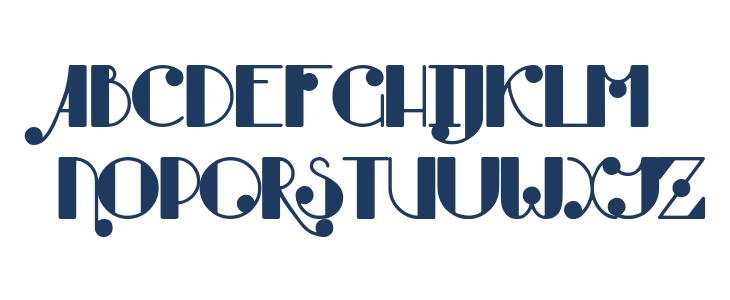 Burning Manero Uppercase