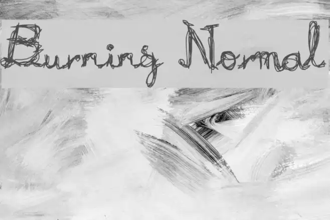 Burning Normal Example 2