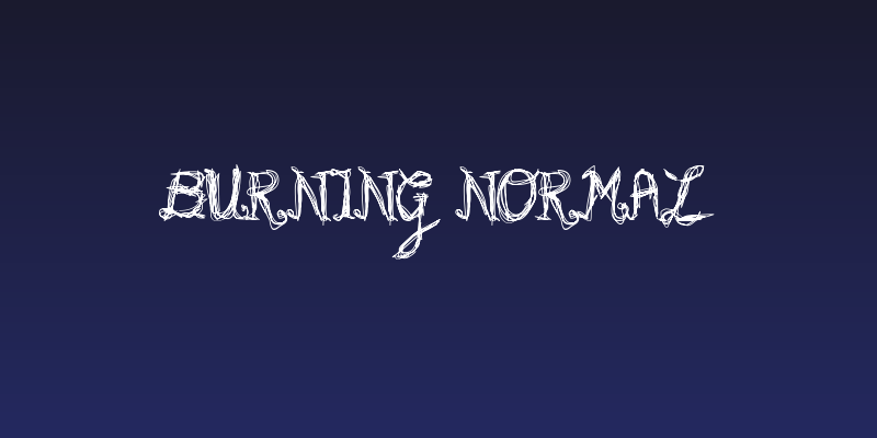 Burning Normal Social Header