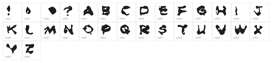 Burning Rubber   Black Character Map