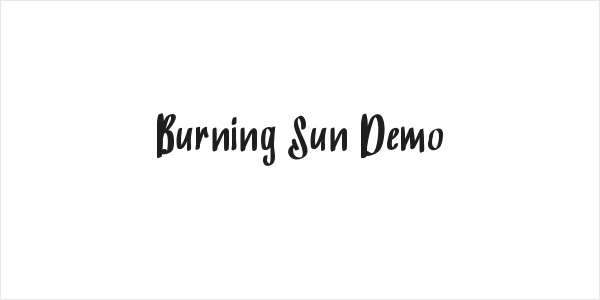 Burning Sun Demo Logo