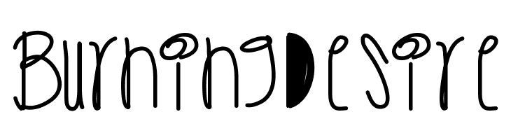 BurningDesire  font caratteri gratis