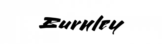 Burnley  Frei Schriftart Herunterladen
