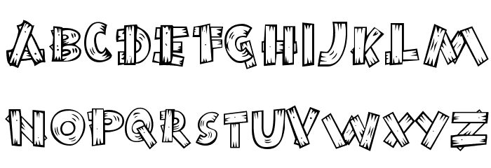 Burnstown Dam Font LOWERCASE