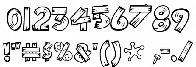 BurnstownDam-Regular Font OTHER CHARS