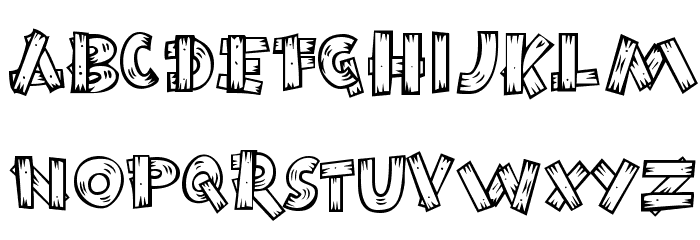 BurnstownDam-Regular Font LOWERCASE