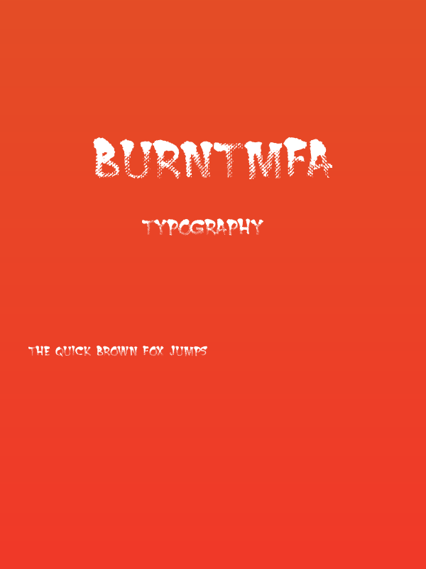 BurntMFA Poster