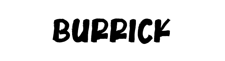 Burrick  免费字体下载
