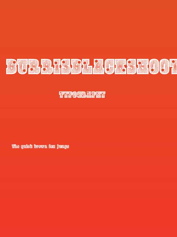 BurrisBlackShootout Poster