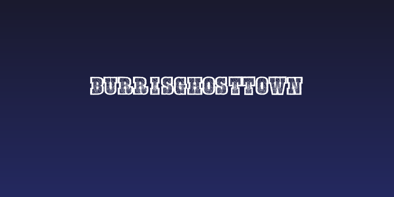 BurrisGhostTown Social Header