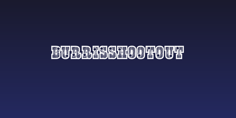 BurrisShootout Social Header