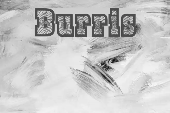 Burris خط examples
